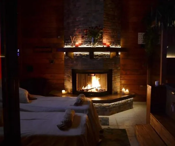 Mini spa in chalet bosco e trullo